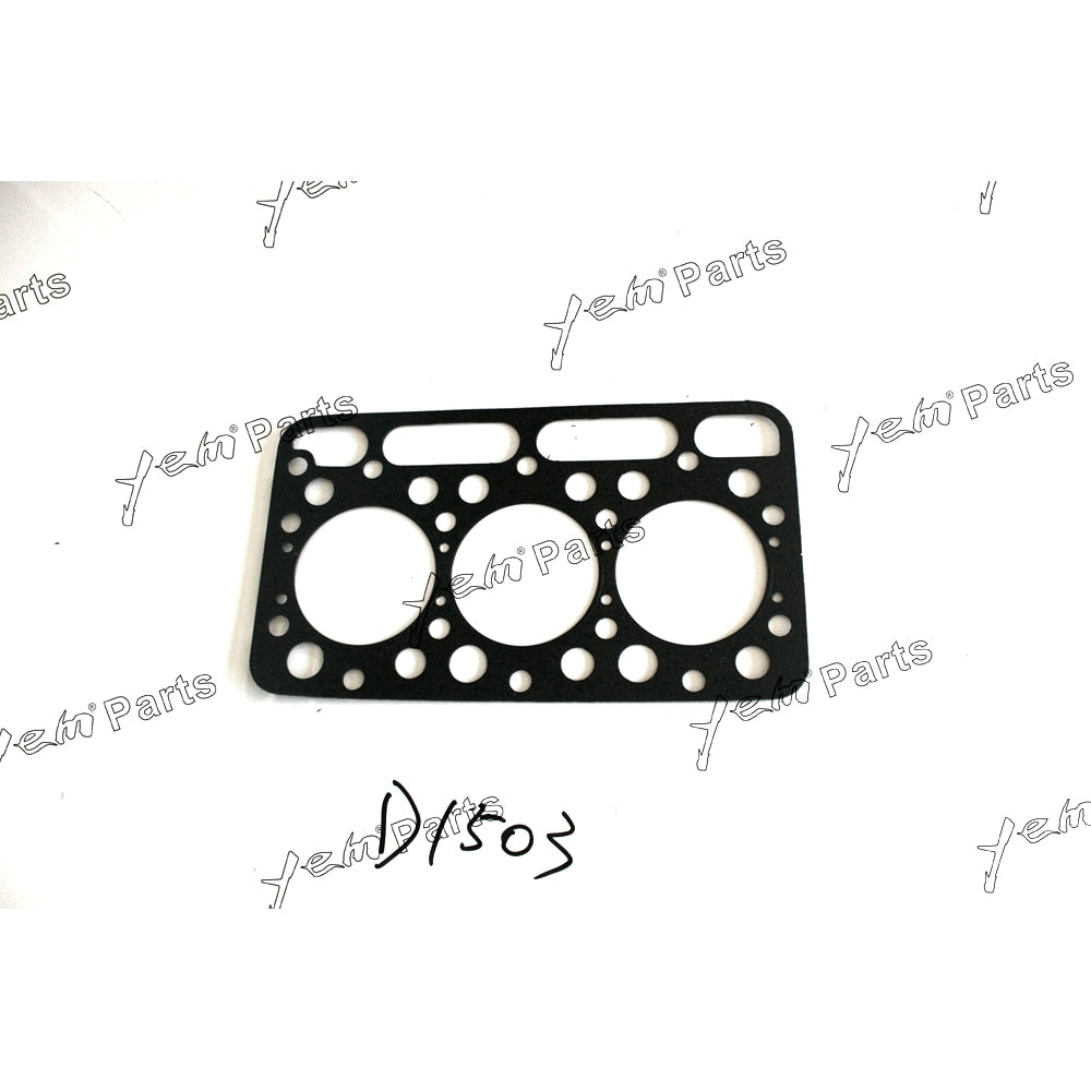 YEM Engine Parts Cylinder Head Gasket For Kubota D1503 Engine For Kubota