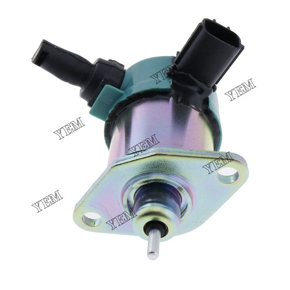 YEM Engine Parts Fuel Shut Off Solenoid Fits For Kubota V1205 V1305 V1505 17208-60010 17208-60014 For Kubota