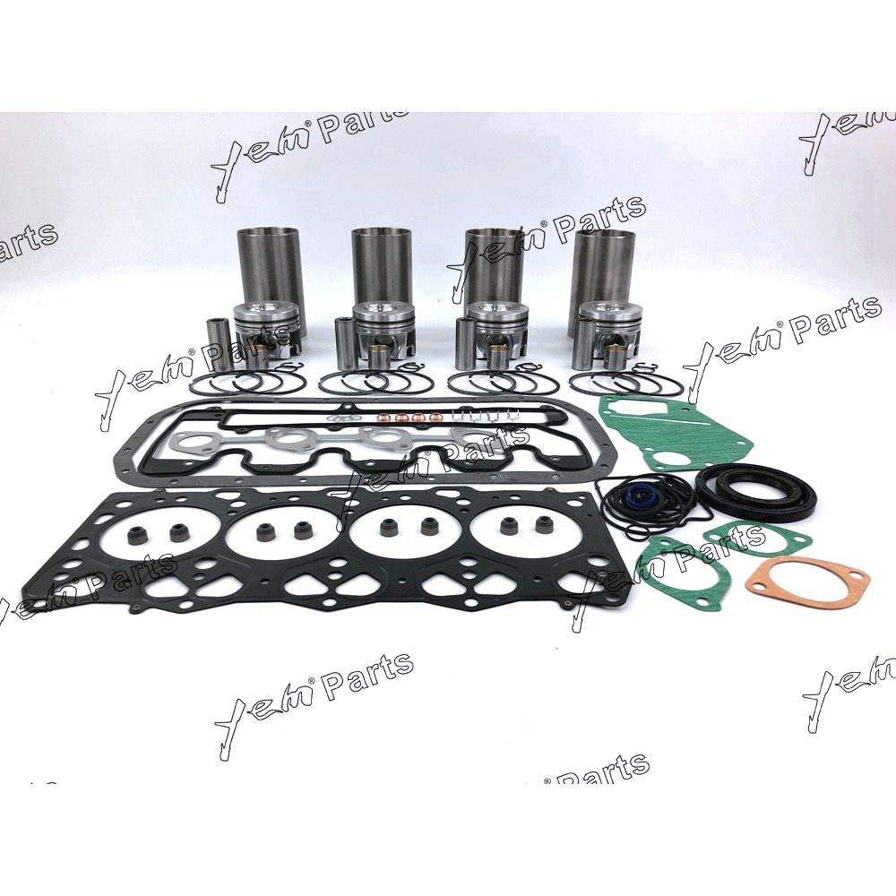 YEM Engine Parts 4LE2 Overhaul Rebuild Kit For Isuzu Engine For Kobelco SK75SR SK70SR-2 Excavator For Isuzu