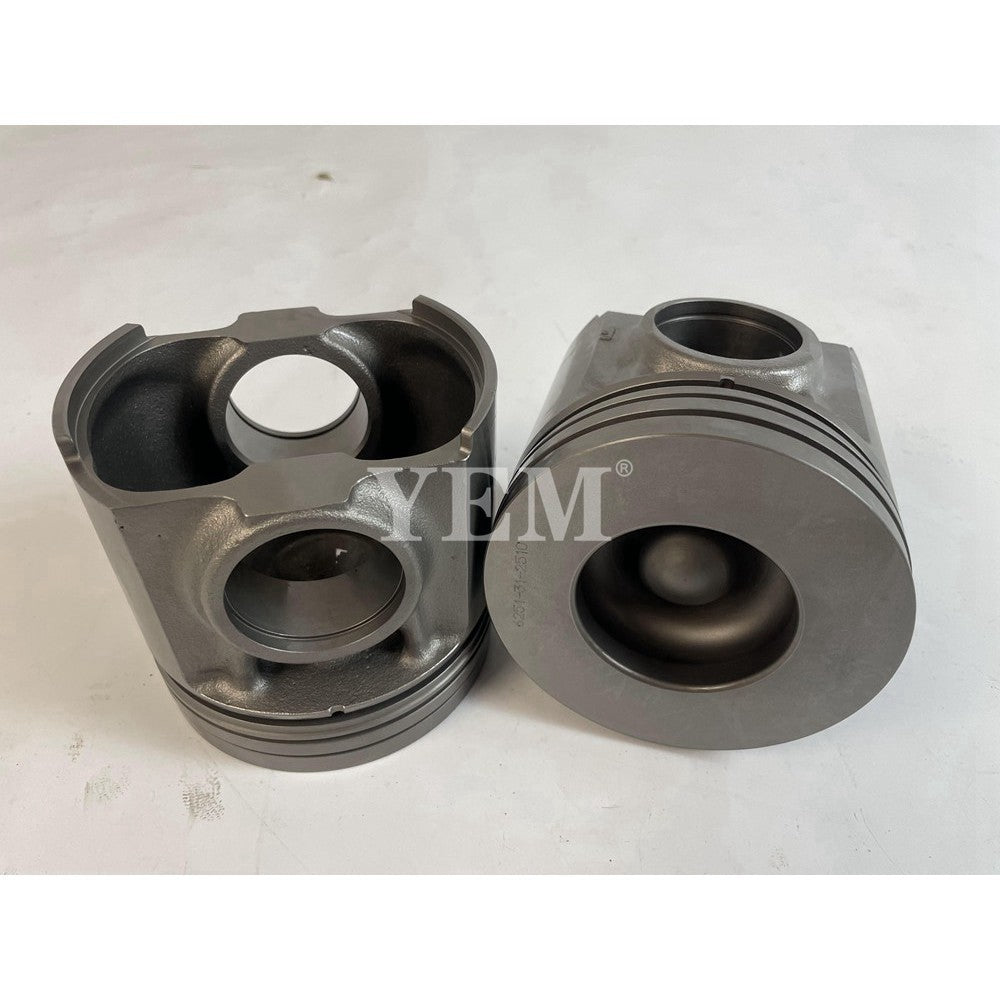 PISTON 6251-31-2510 FOR KOMATSU 6D125 DIESEL ENGINE For Komatsu