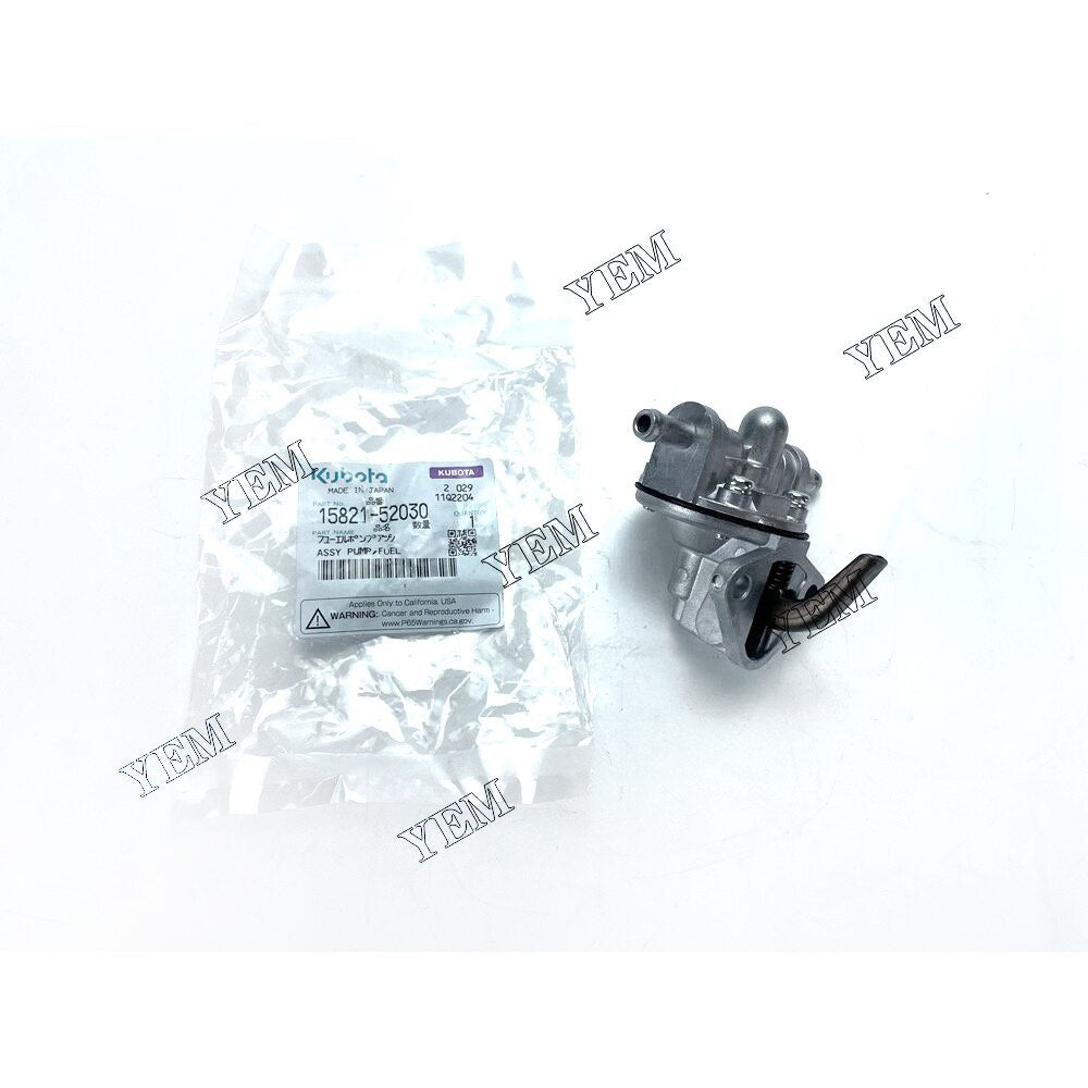 YEM D722 Fuel Pump Assy 15821-52030 Kubota excavator diesel engine Cams 219 rsv excavator YEMPARTS