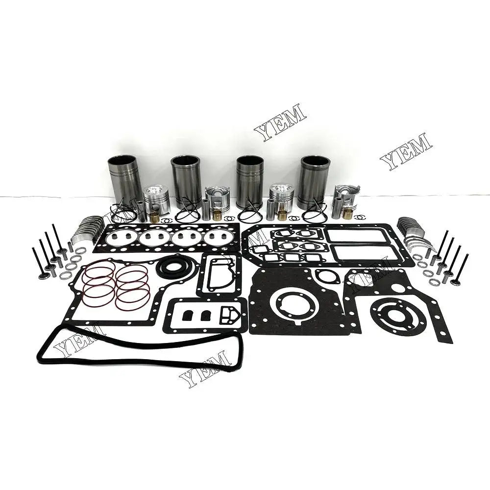Free Shipping N4105ZLD52 Repair Kit With Piston Rings Liner Bearing Valves Cylinder Gaskets For Weichai engine Parts YEMPARTS
