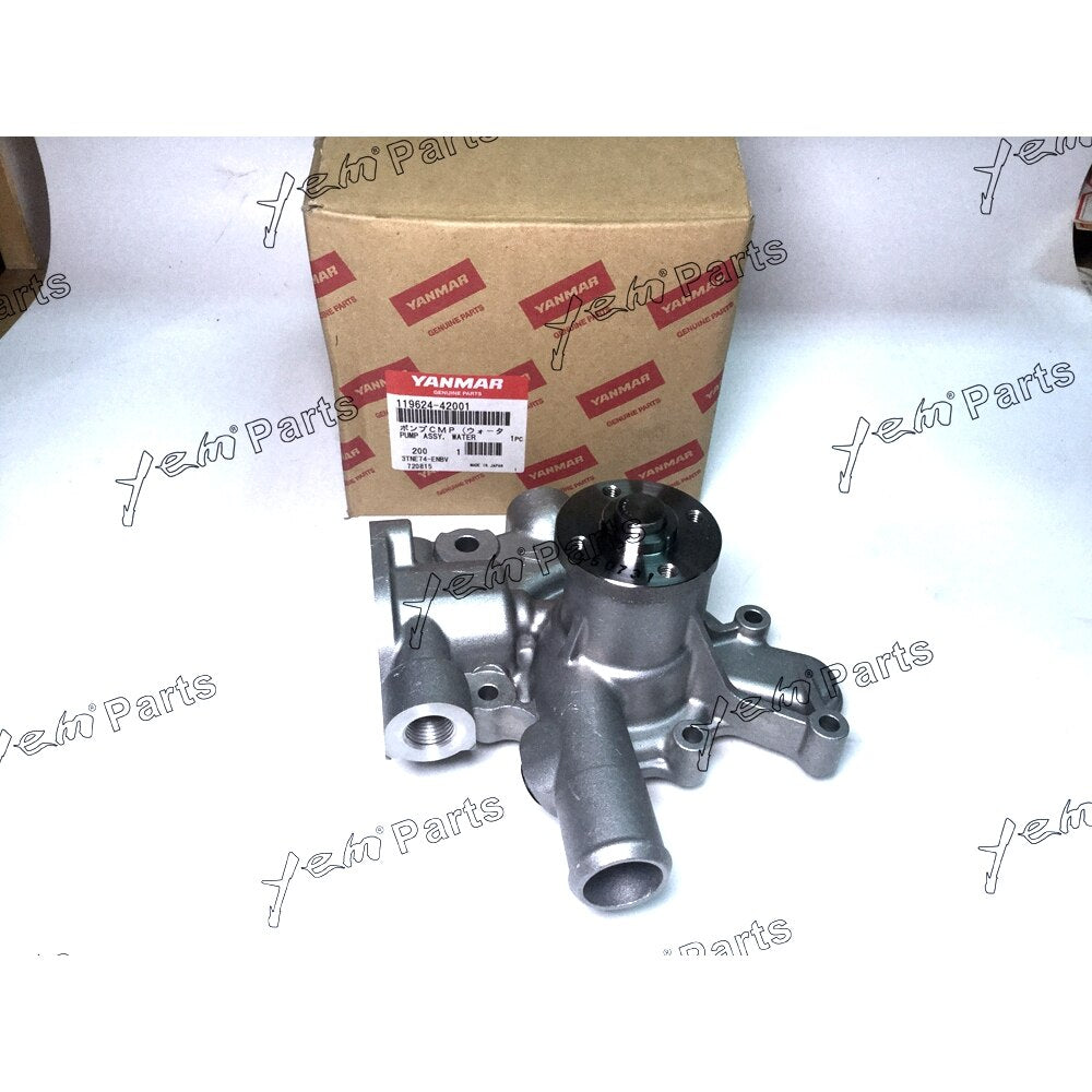 YEM Engine Parts 119624-42001 Water pump For yanmar 3TNE74 Engine 119624-42000 For Yanmar