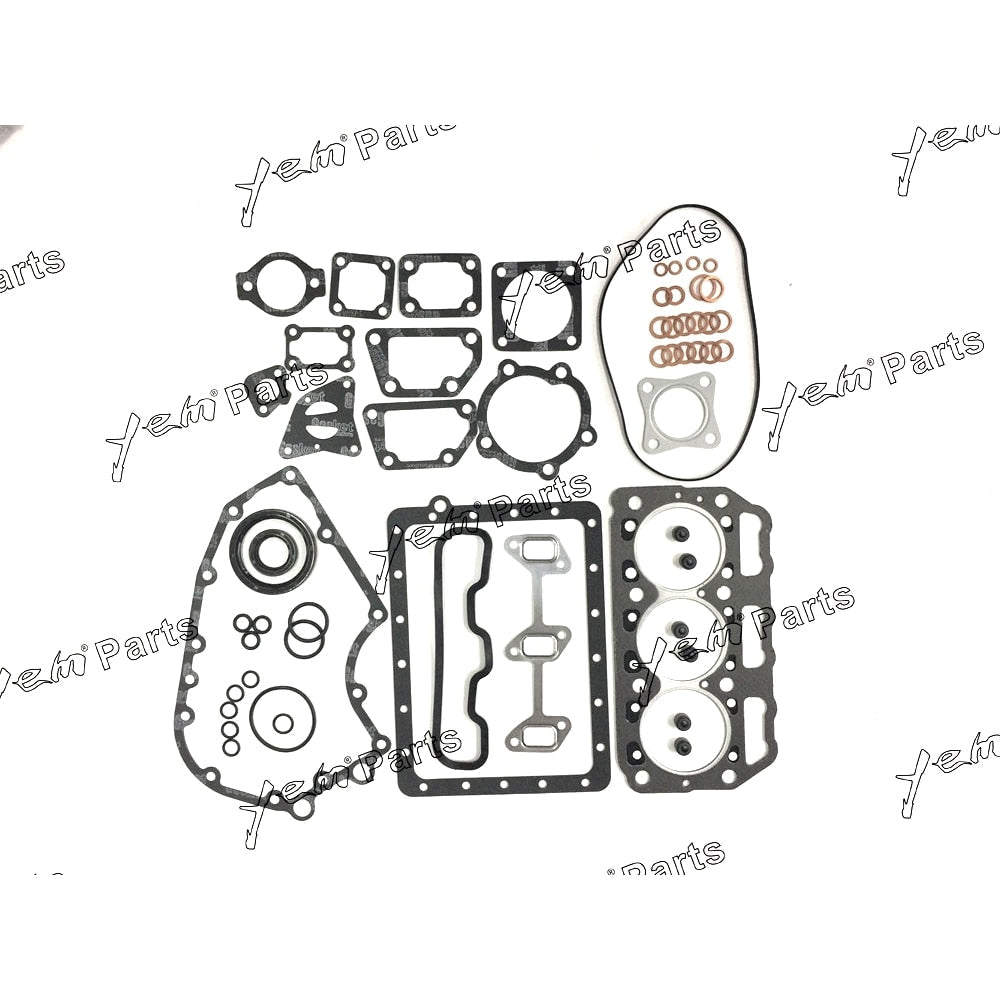 YEM Engine Parts Full Gasket Set Kit Fit For Yanmar 3D75-1 3T75 3T75HL 3T75HA 3T75HLB engine For Yanmar