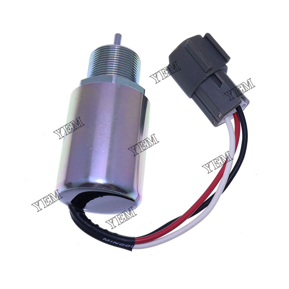 YEM Engine Parts Fuel Solenoid PJ7415748 For Volvo EC13 EC15 EC15B EC20 EC20B EC25 EC30 EC35 EC45 For Volvo