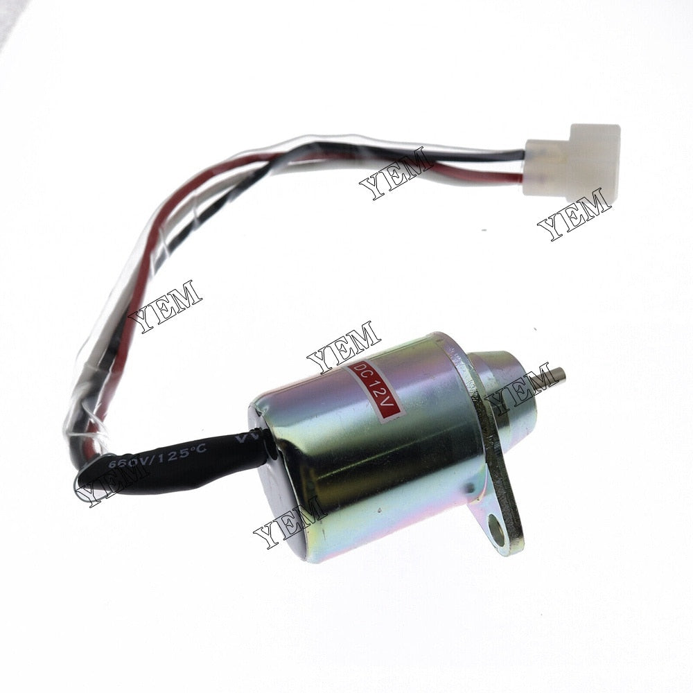 YEM Engine Parts Stop Solenoid For Yanmar 3TNE84 3TNE88 4TNE84 4TNV98L 4TNV106 Engine For Yanmar