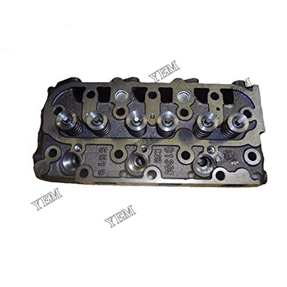 YEM Engine Parts For Kubota B2710HSD F3060 ZD331 D1305 Complete Cylinder Head with Valves For Kubota