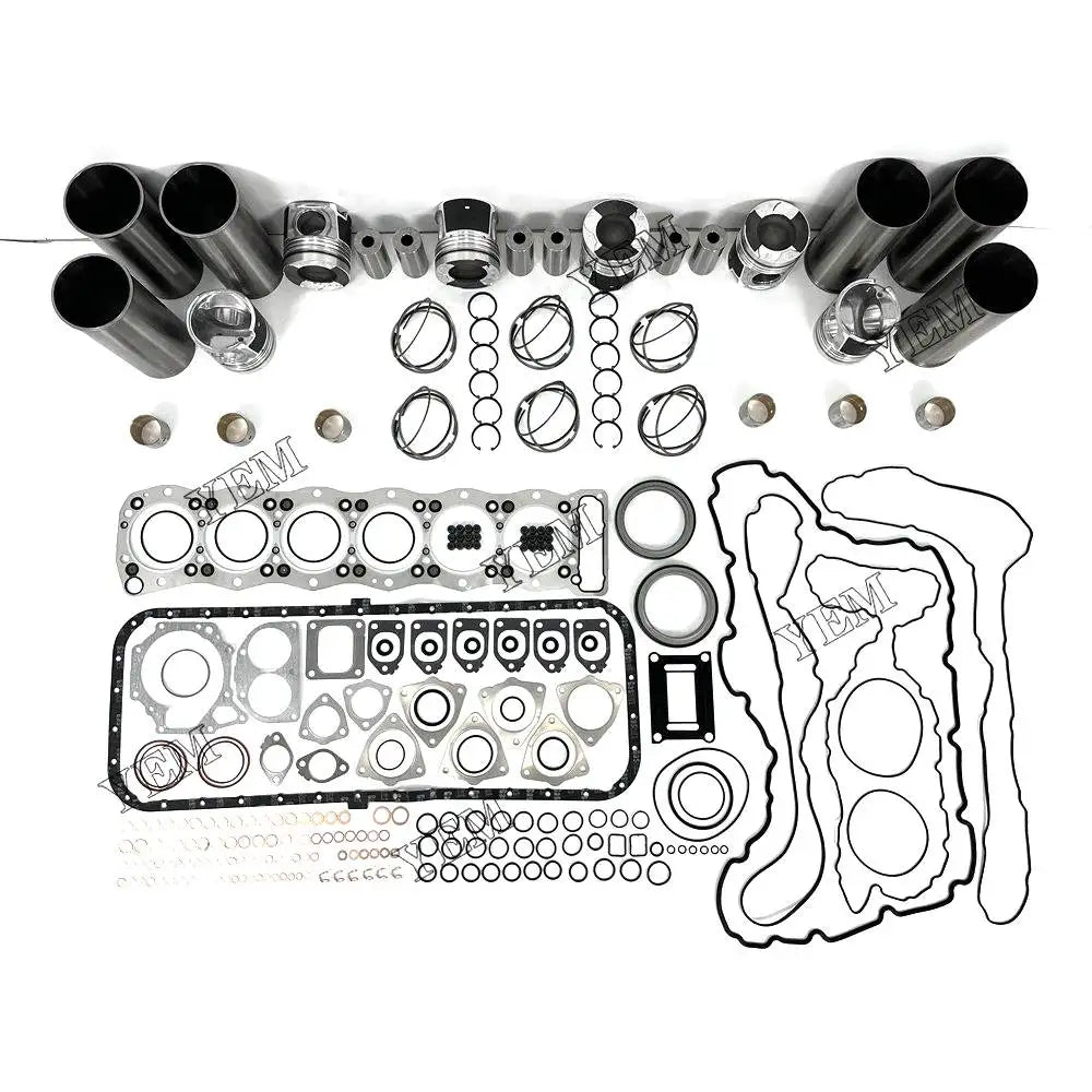 6X High performanceOverhaul Kit With Gasket Set For Isuzu 6UZ1 Engine YEMPARTS