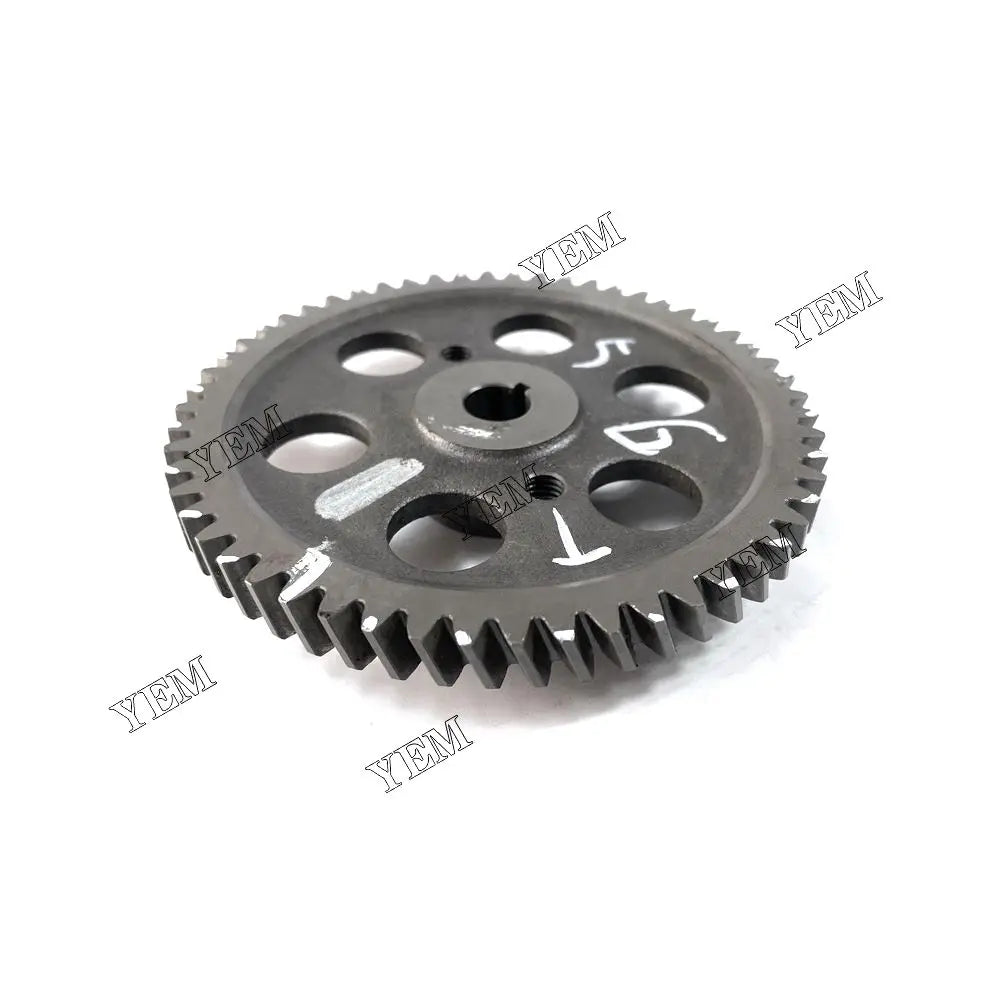 competitive price Fuel Injection Pump Gear 56T For Yanmar 3TN75 excavator engine part YEMPARTS