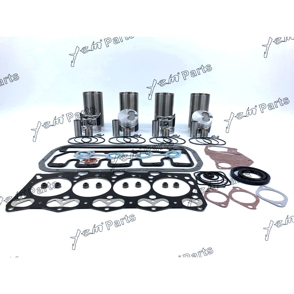 YEM Engine Parts 4LE1 Overhaul Rebuild Kit For Isuzu Engine AIR MAN SDG25S Generator Repair Parts For Isuzu