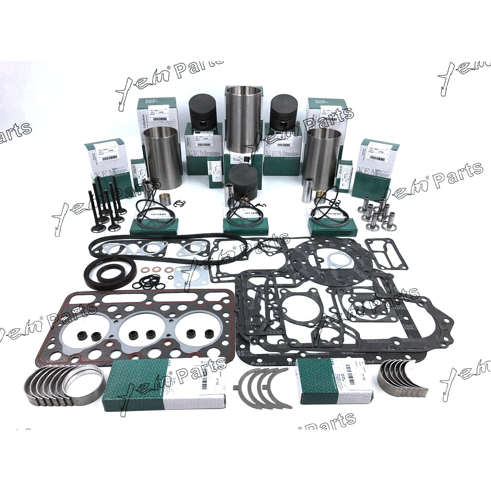 YEM Engine Parts D1102 Overhaul rebuild kit For Kubota L2050DT L235DT L2350 L235F tractor Engine For Kubota