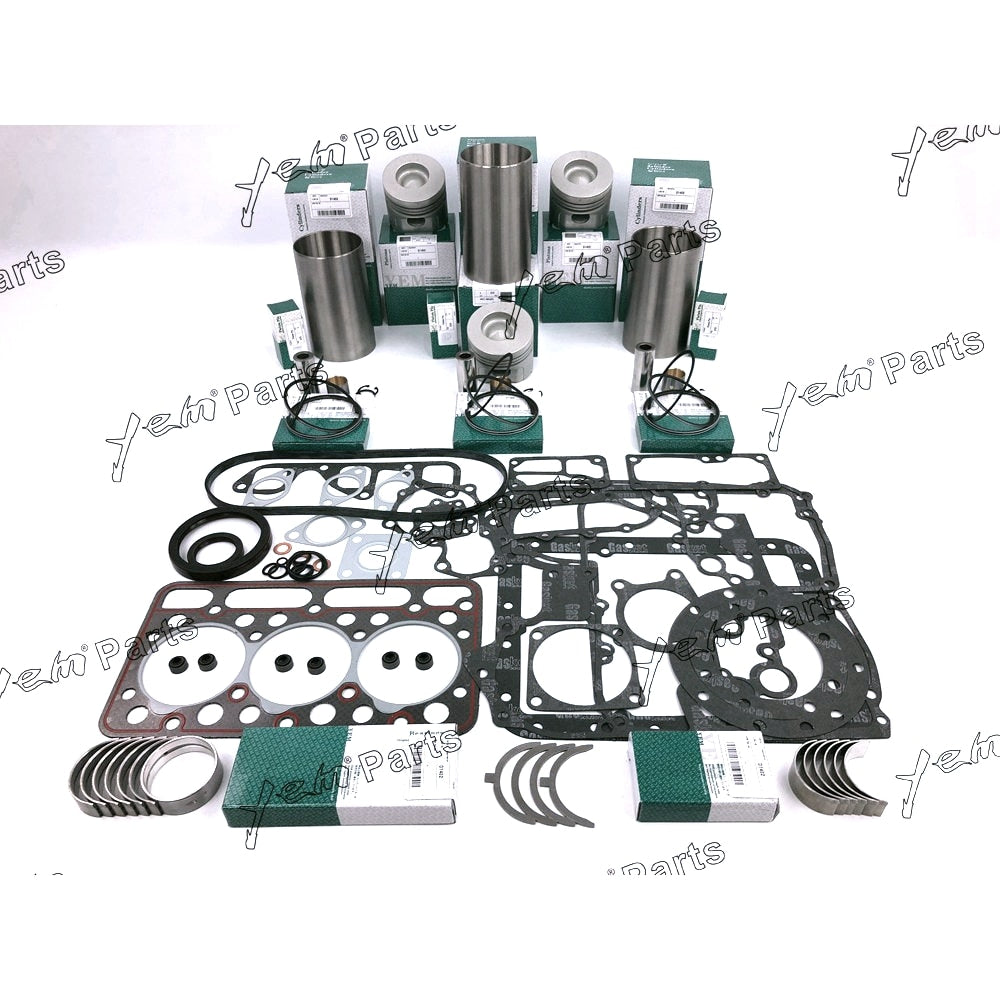 YEM Engine Parts For Kubota D1402 IDI Engine Rebuild Kit For Bobcat Loader For Kubota KH91 Excavator For Kubota