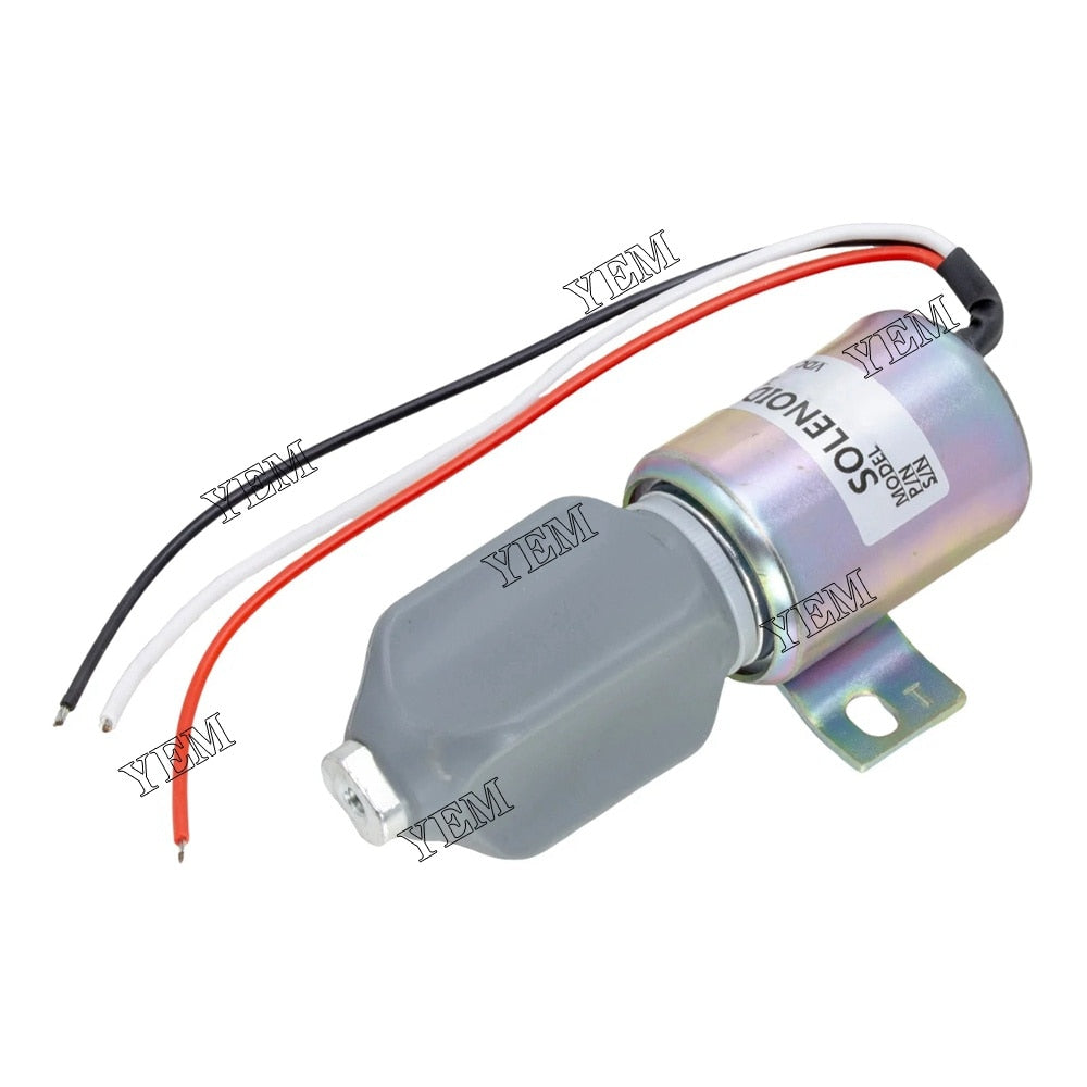 YEM Engine Parts Fuel Shut Off Solenoid SA3786-12 SA4976-12 For Kubota 21HP 91-05A For Kubota