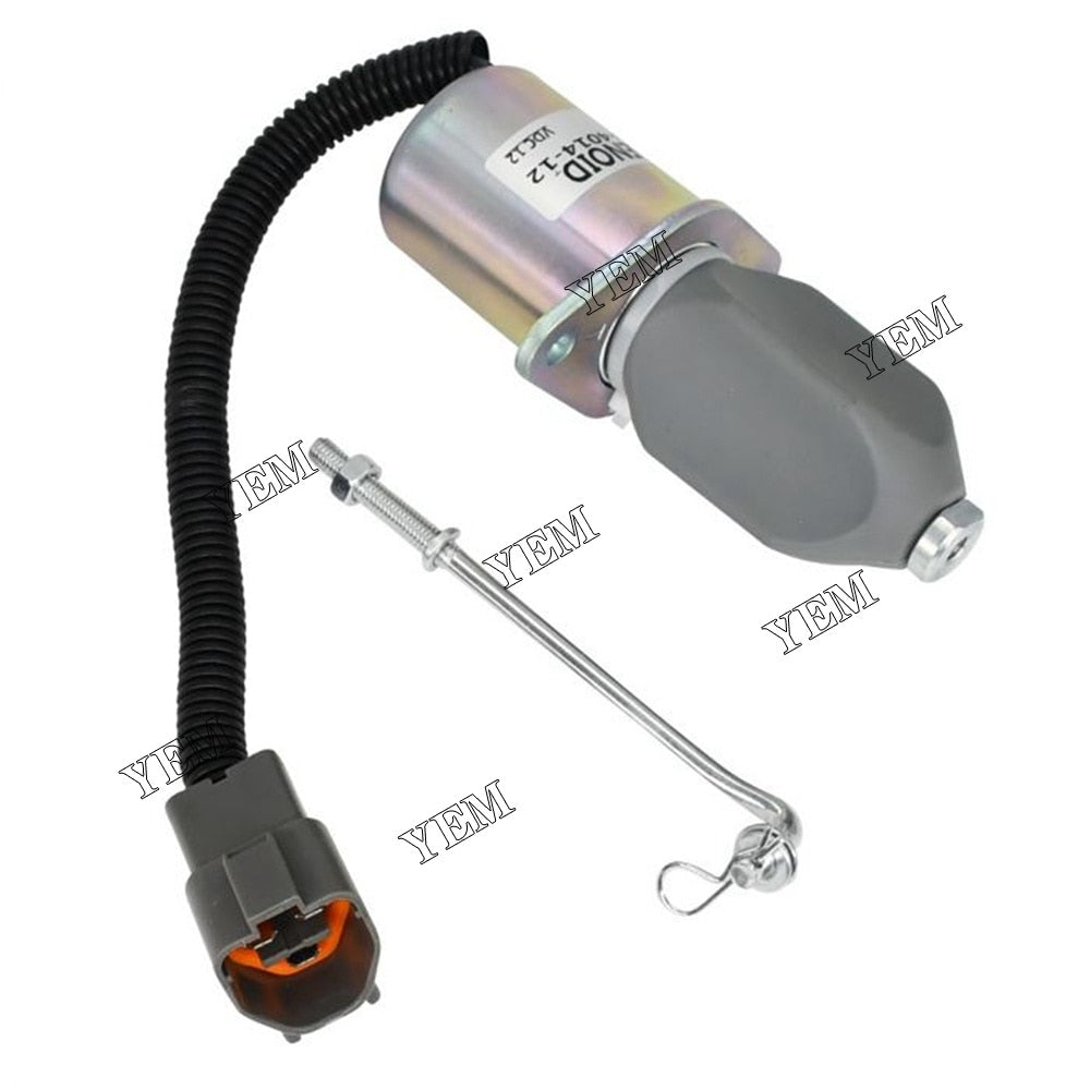 YEM Engine Parts Shut Down Solenoid 1752ES RSV SA-3999-12 Shutoff Solenoid 12V For Cummins For Cummins