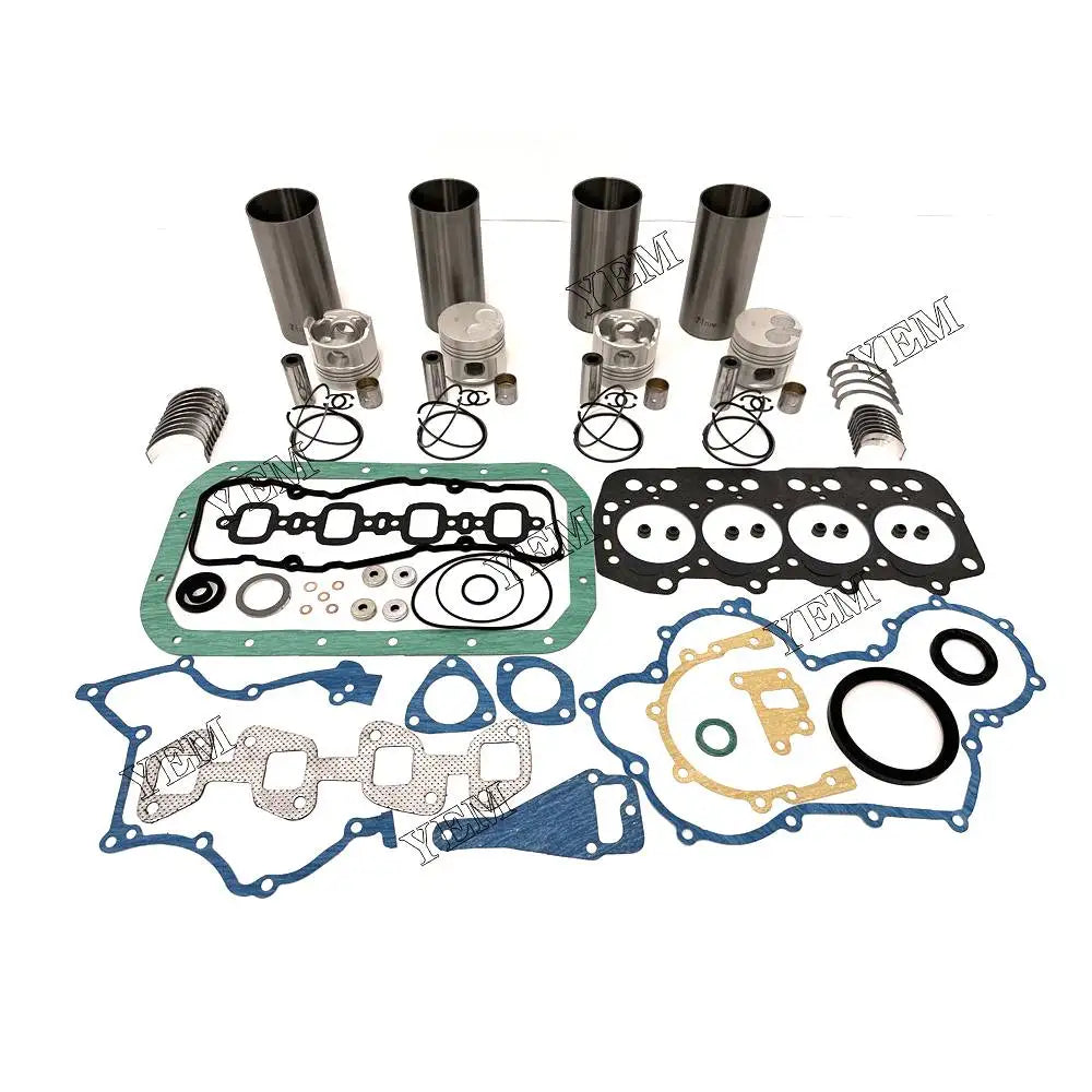 1 year warranty For Toyota Overhaul Kit With Cylinder Piston Rings Liner Gasket Kit Bearings 1DZ-3 engine Parts YEMPARTS