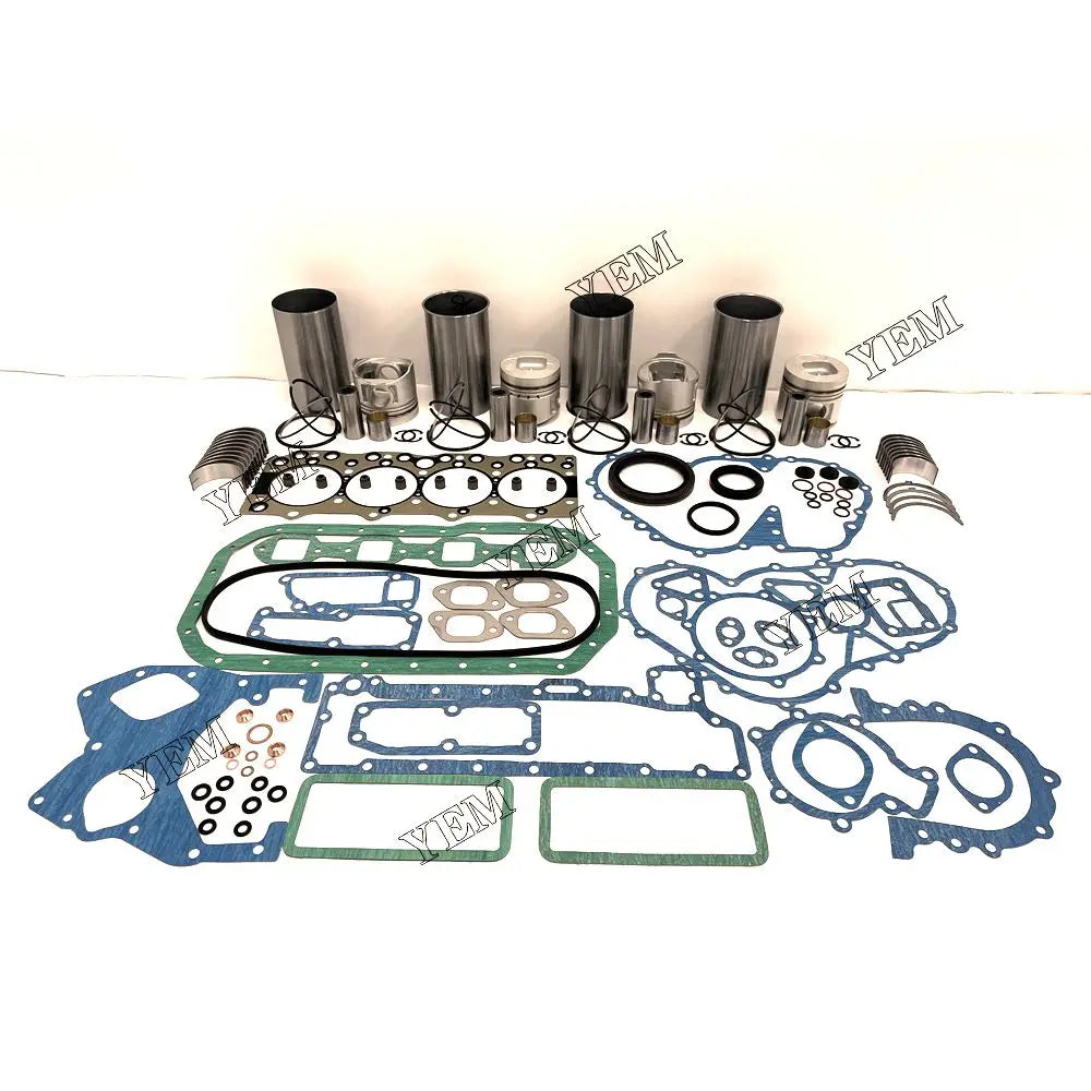 competitive price Overhaul Rebuild Kit With Gasket Kit Engine Bearing Set For Isuzu 4BE1 excavator engine part YEMPARTS