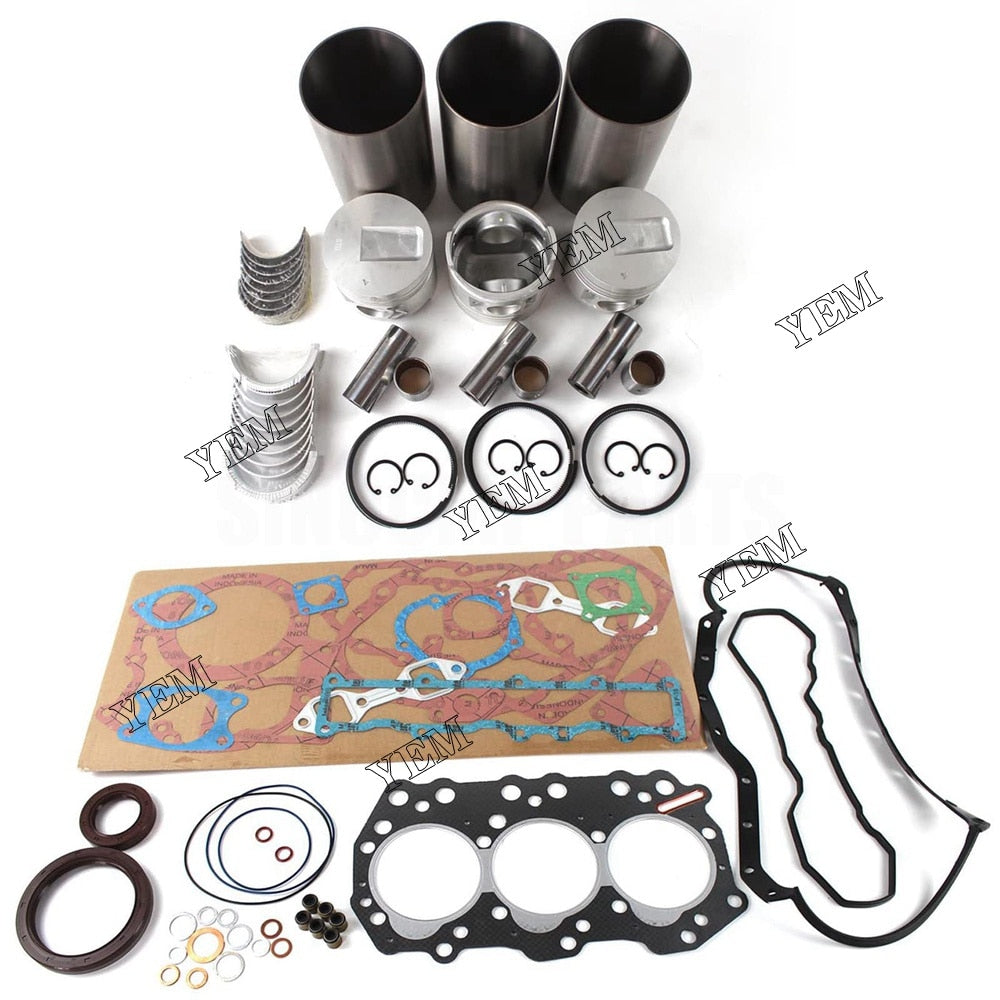 YEM Engine Parts S3Q2 S3Q2T Overhaul Rebuild Kit For Mitsubishi Engine For Caterpillar For CAT 303.5C 303 For Caterpillar