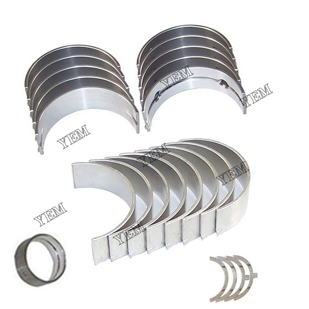 YEM Engine Parts 4 Cylinder Crankshaft bearing&Connect Rod Bearing For Kubota S2800 Engine For Kubota