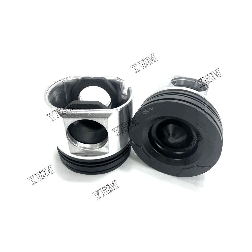 YEM M11 Piston With Pin Cummins excavator diesel engine O&K RH 23.5 excavator YEMPARTS