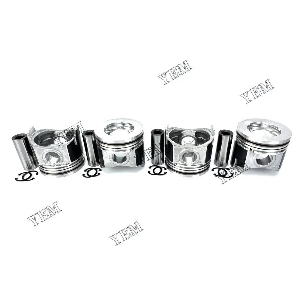 4X Part Number 1J705-21111 +0.5 68x26 Piston+0.5 For Kubota V2607 V2607-CR Engine YEMPARTS