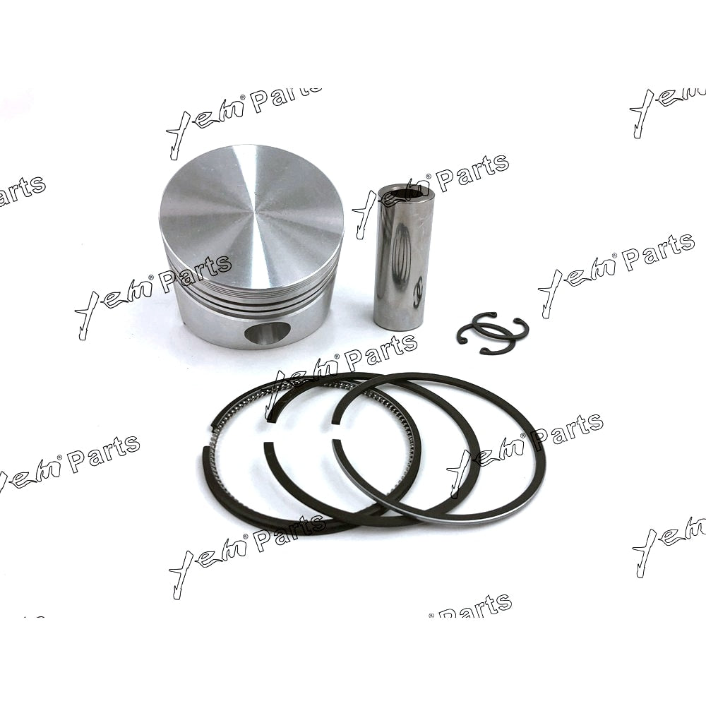 YEM Engine Parts Piston + Ring Kit Set STD 75mm For Kubota D950 x3 PCS (15271-21050,15732-21112) Engine Parts For Kubota