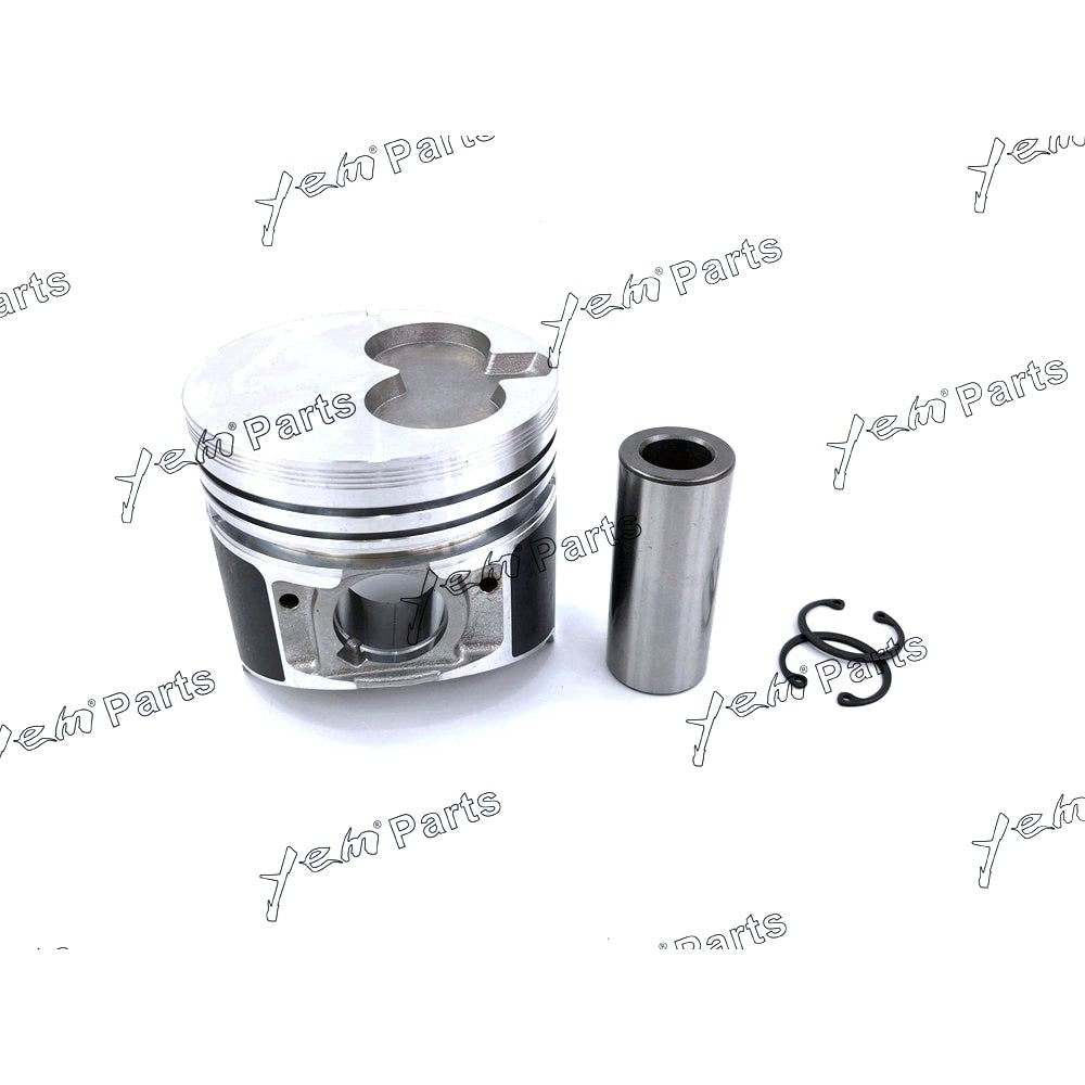 YEM Engine Parts Piston + Ring Kit Set Oversize 85mm (+0.50mm) For Isuzu 4LE1 x4 PCS (8-97187-582-0) Engine Parts For Isuzu