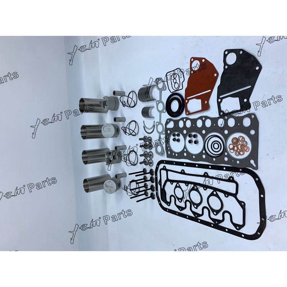 YEM Engine Parts 4LC1 Overhaul Rebuild Kit For Isuzu Engine For SUMITOMO SH40JX IHI 40JX For Isuzu