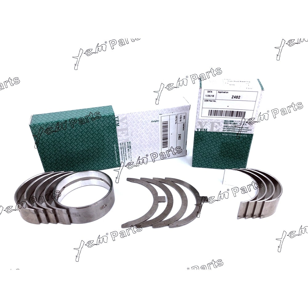 YEM Engine Parts Metal Kit For Kubota Z482 STD (main bearing+con-rod bearing+thrust washer) Engine Parts For Kubota