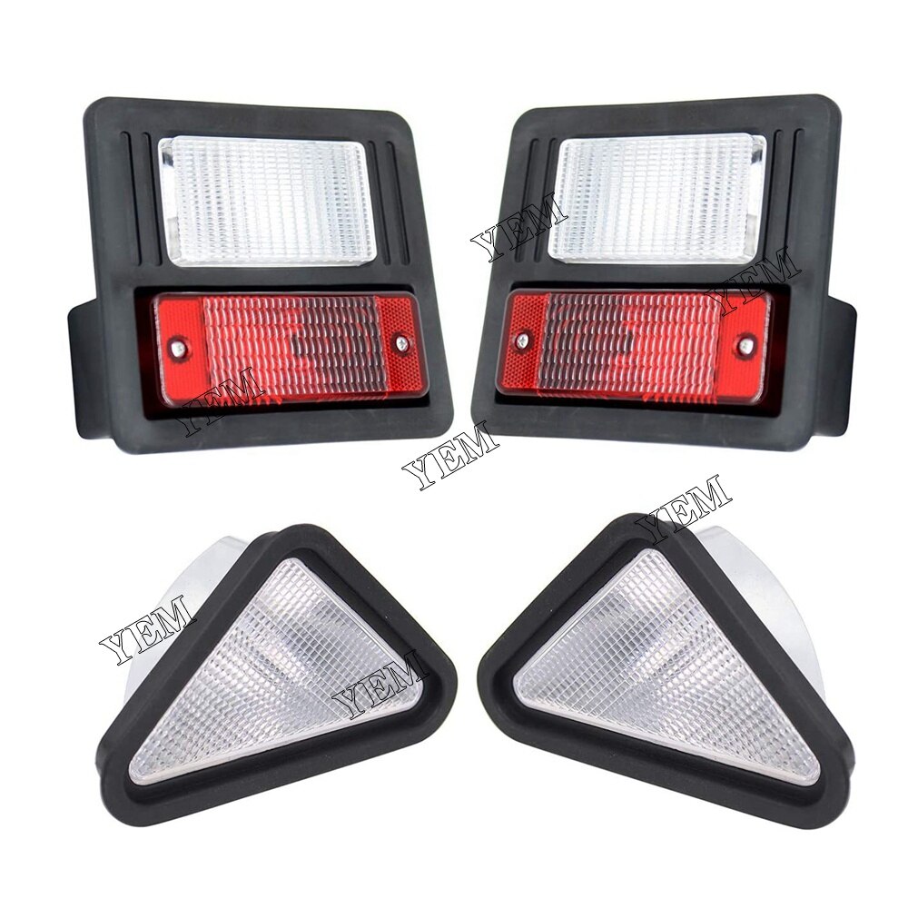 YEM Engine Parts Front & Rear Light Kit 671804267180436670284 for Bobcat Loader T180 T250 T300 For Bobcat