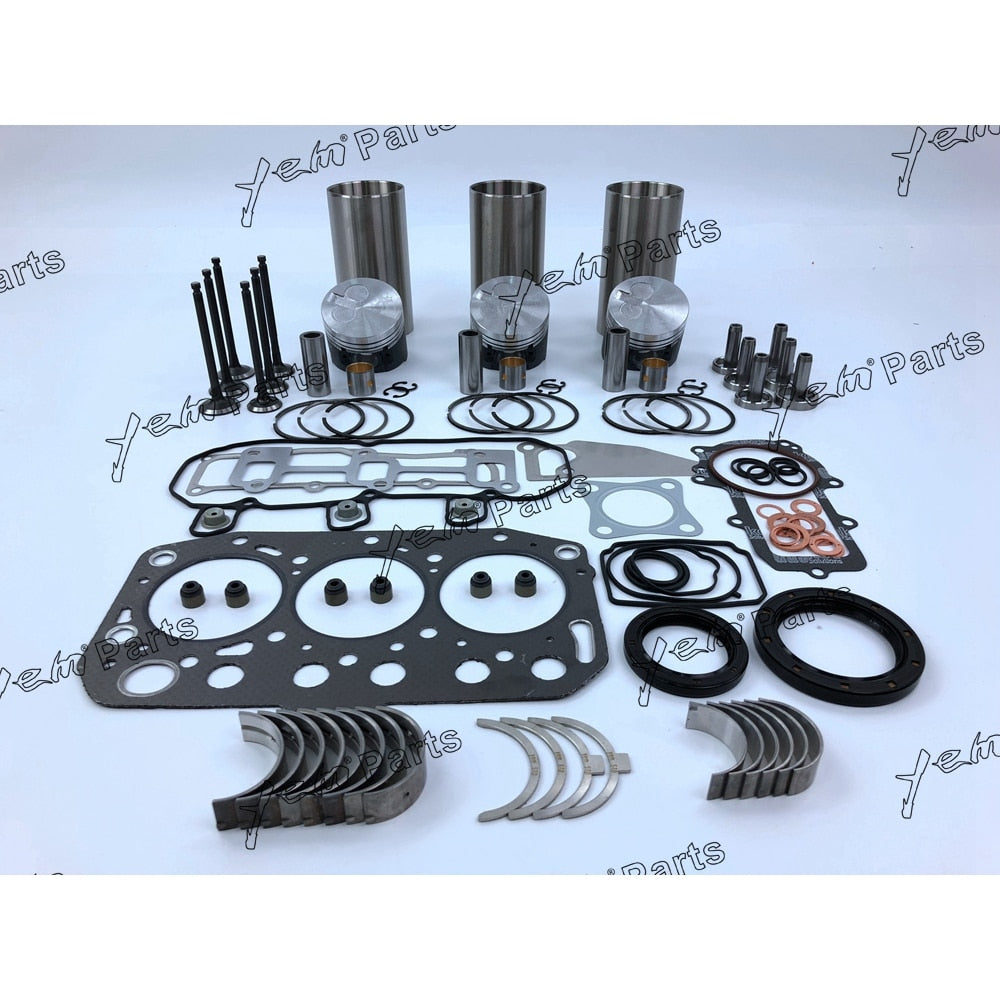 YEM Engine Parts New Overhaul Rebuild Kit For Yanmar 3D70E 3TNV70 Engine For Yanmar