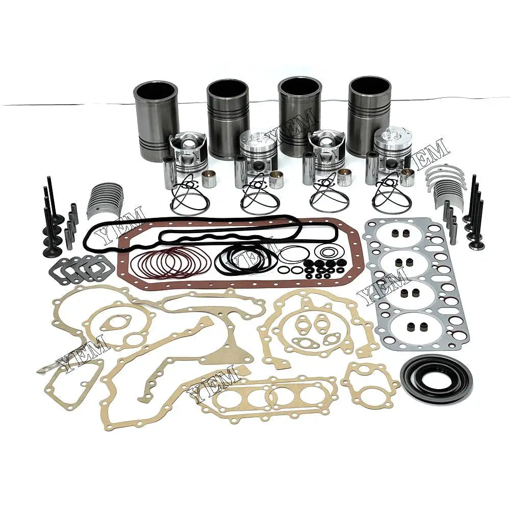 1 year warranty For Nissan Repair Kit With Full Gasket Set Piston Rings Liner Bearing Valves FD33 engine Parts YEMPARTS