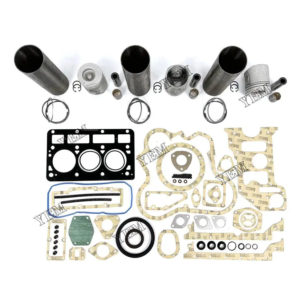 3X High performanceOverhaul Kit With Gasket Set For Perkins 903.27 Engine YEMPARTS