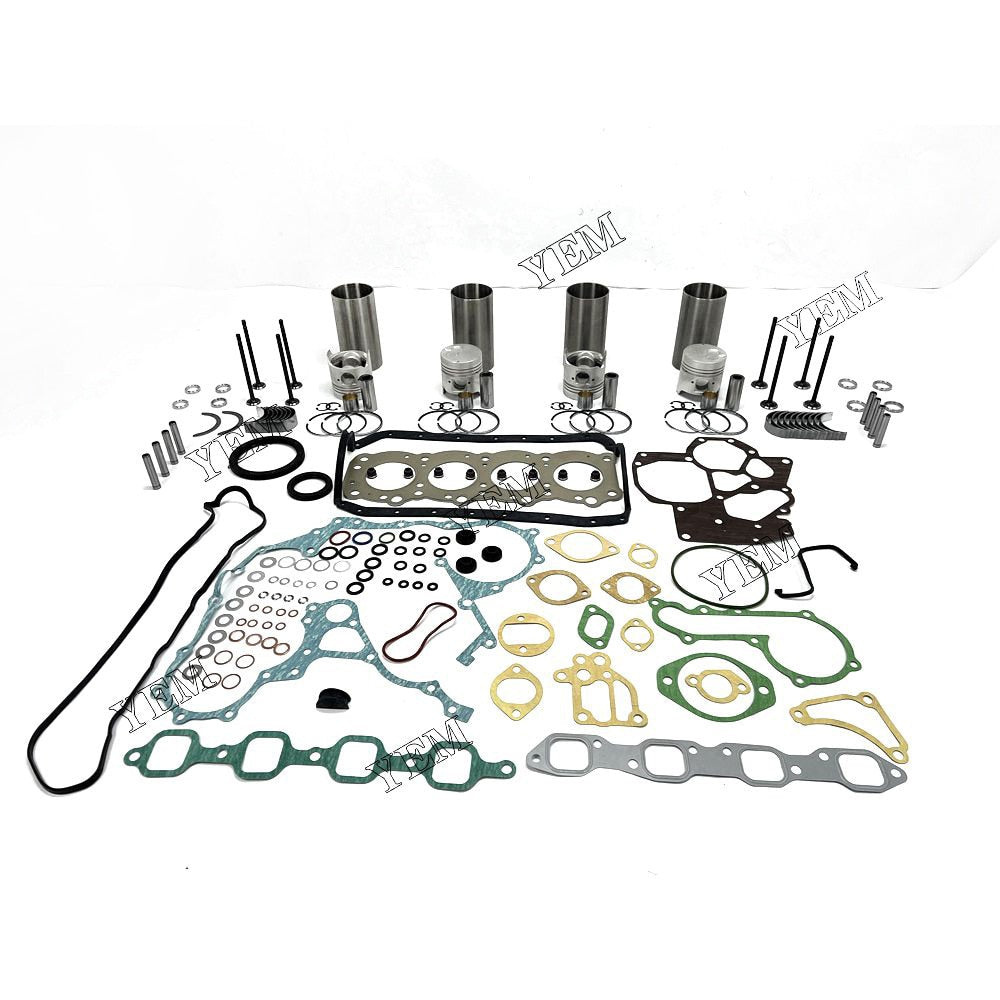 yemparts 4FE1 Overhaul Rebuild Kit With Gasket Set Bearing&Valve Train For Isuzu Diesel Engine FOR ISUZU