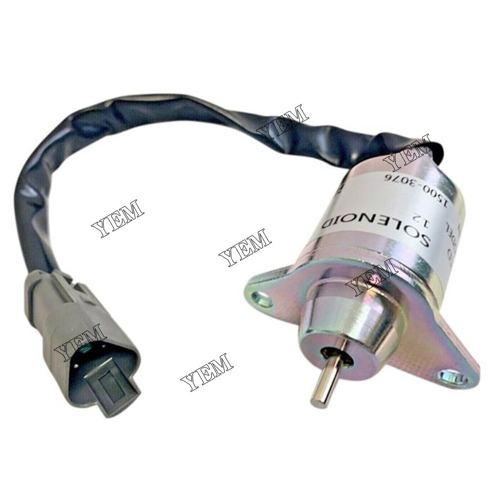 YEM Engine Parts Stop Shut Off Solenoid TK 41-6383 TK 41-4306 For Yanmar Engine For Thermo King 12V For Yanmar