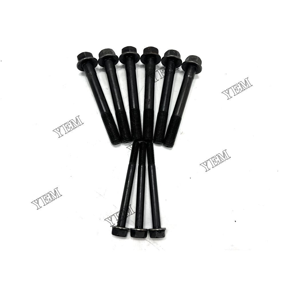 YEM 3D84-1 Head Bolt Set 129350-01200 129350-01230 Yanmar excavator diesel engine YEMPARTS