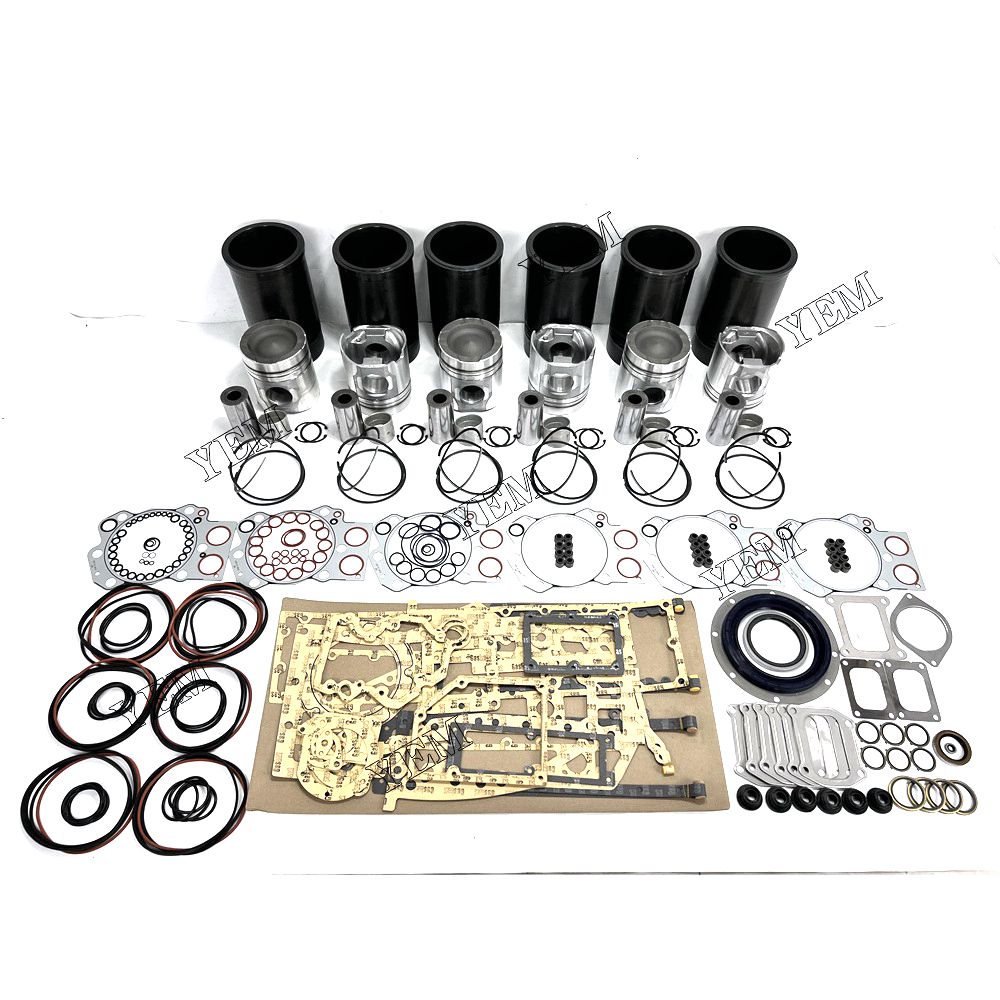 YEM 6D170 Overhaul Kit With Gasket Set Komatsu excavator diesel engine YEMPARTS