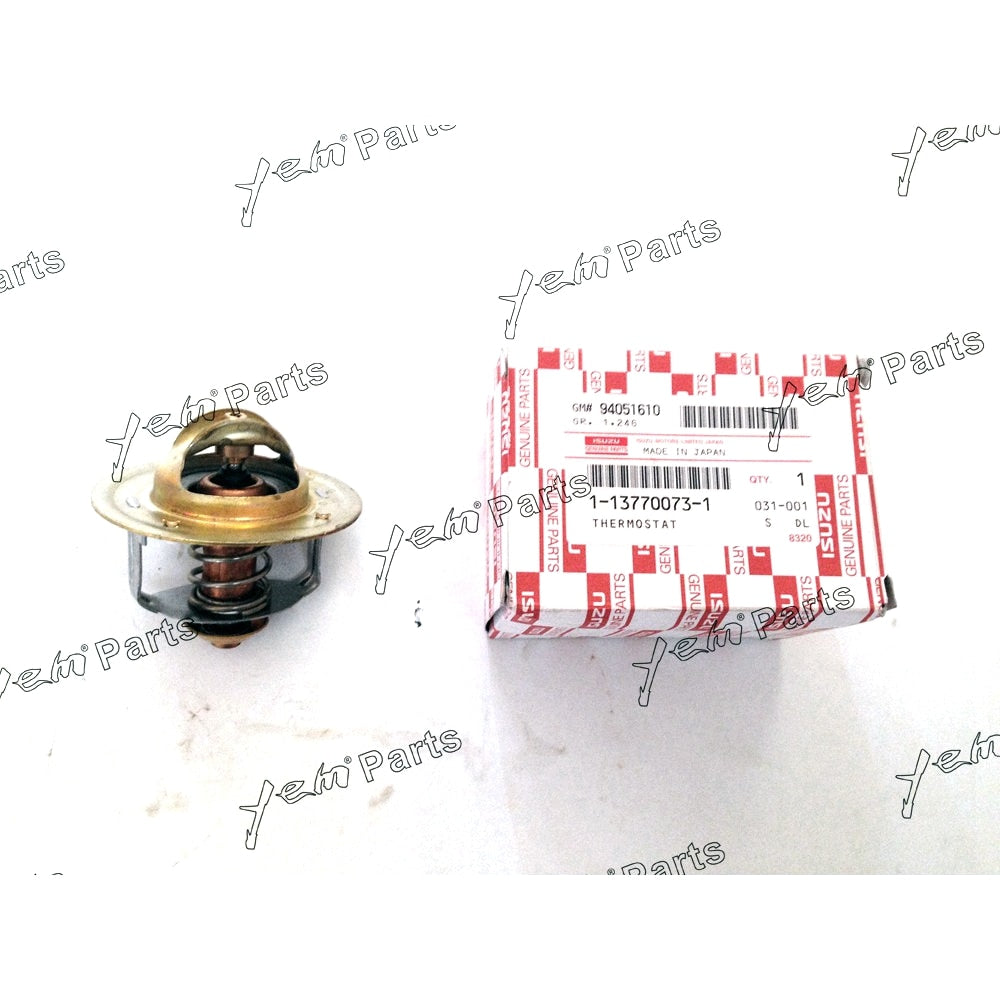 YEM Engine Parts 82 New Thermostat 1-13770070-0 For Isuzu 6BG1 6BD1 DB58 Engine Truck Forklift For Isuzu