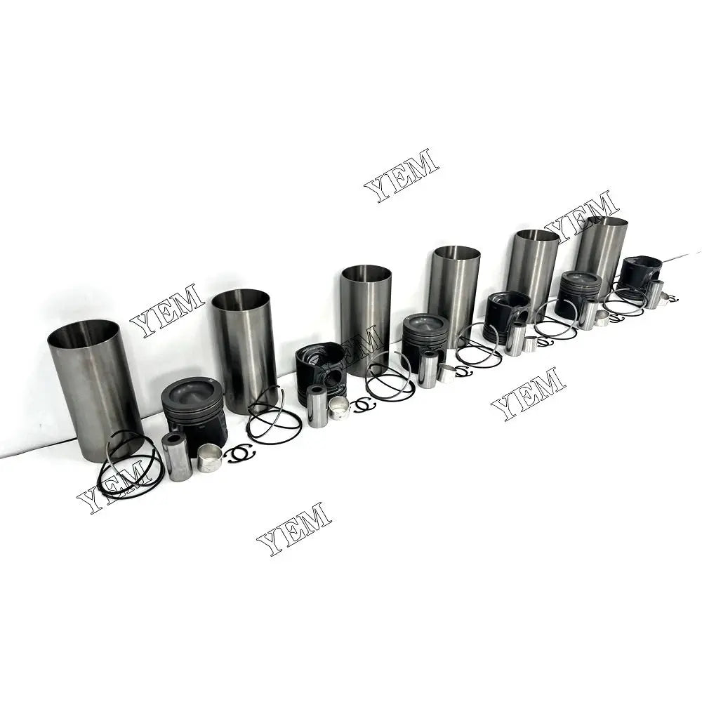 competitive price Cylinder Liner Kit For Caterpillar C6.6-CR excavator engine part YEMPARTS