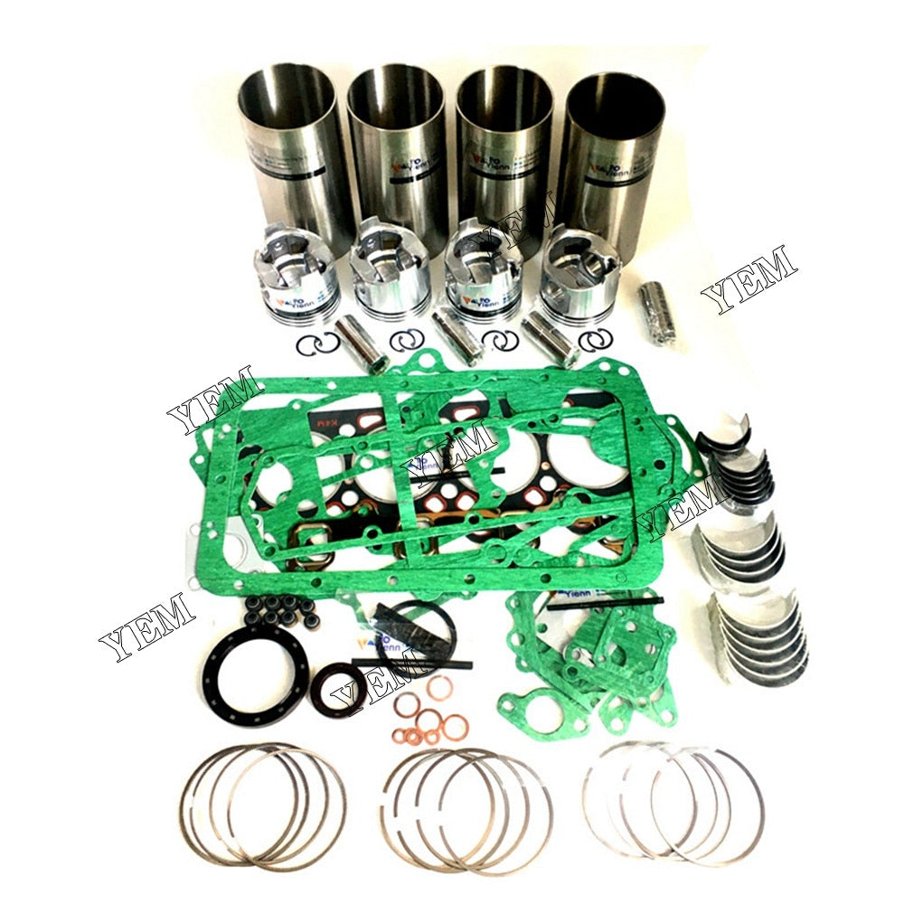 YEM Engine Parts Overhaul Rebuild Kit For CAT 3024 3024C C2.2 SKid Steer 216B 226B 232B 242B For Caterpillar