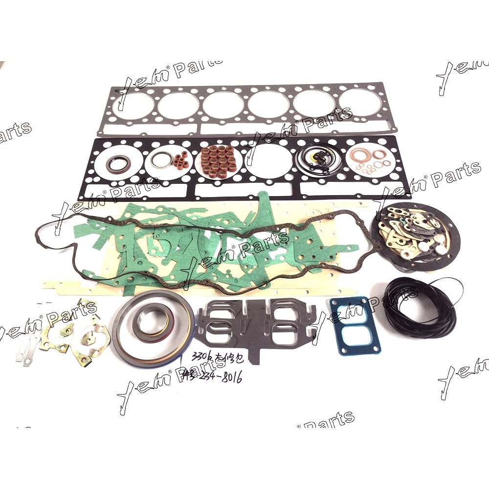 YEM Engine Parts CAT 3306 Full Gasket Kit Set 8C0614 For Caterpillar Engine Overhaul Gasket Set For Caterpillar