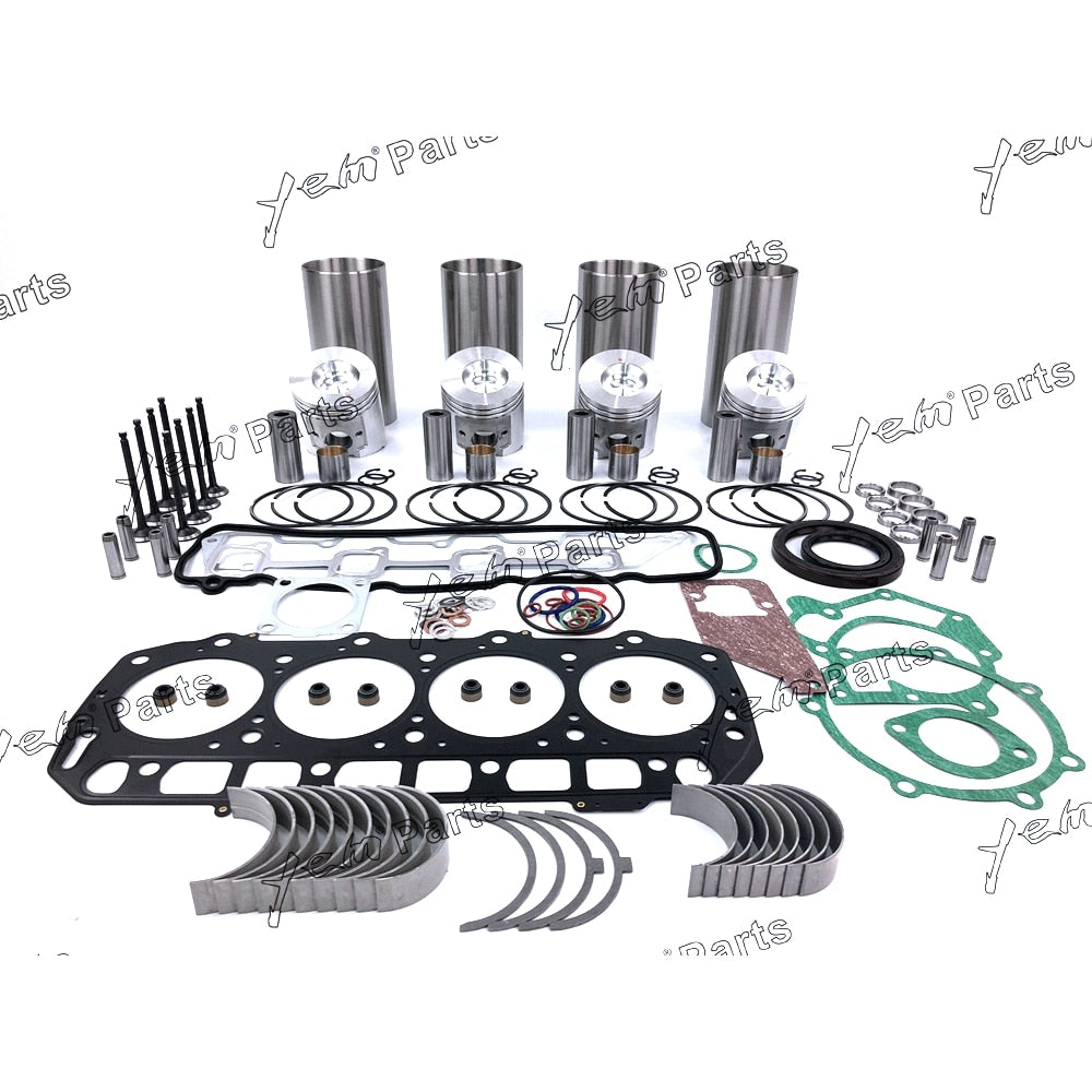 YEM Engine Parts Overhaul Engine Rebuild Kit For Yanmar 4TNE94 4D94LE 4D94-1 For Yanmar