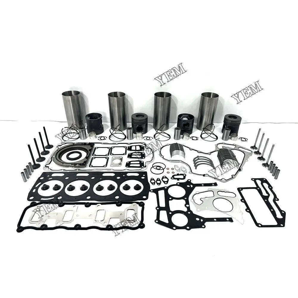 competitive price Engine Repair Liner Kit Full Gasket Set Bearing Valve For Perkins 1104 excavator engine part YEMPARTS