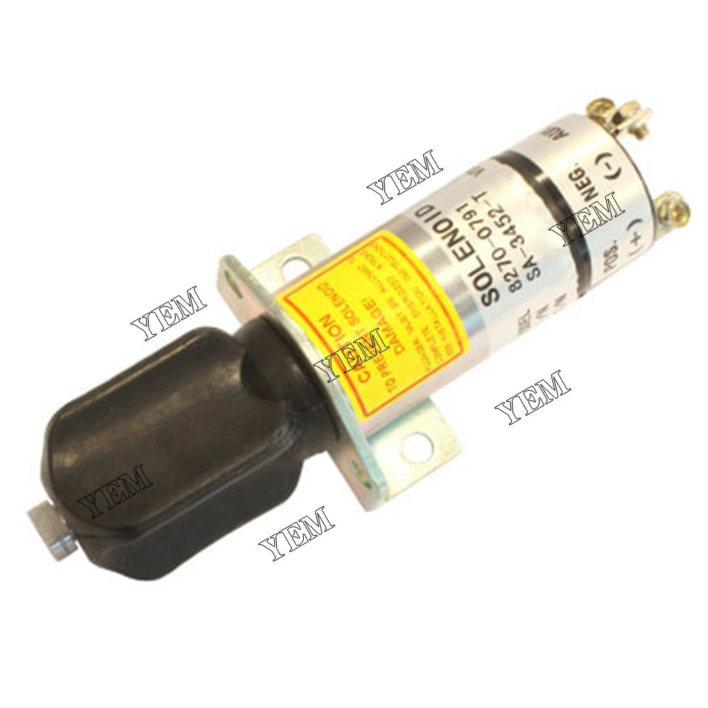 YEM Engine Parts Shut Down Solenoid SA-3756 12V Pull Force 44-53N / Hold Force 85-125N For Other