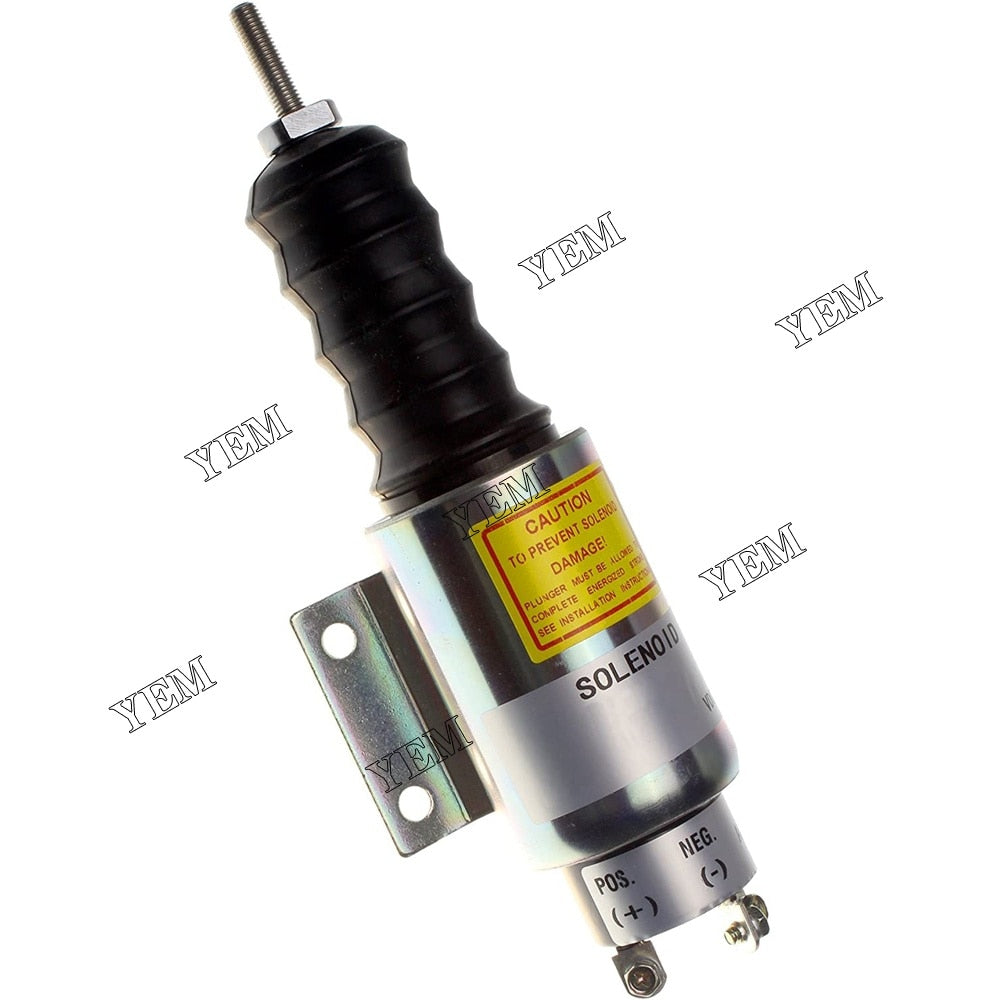 YEM Engine Parts Shut Off Stop Solenoid Valve 2003 SA-3193 12V For Woodward Solenoid 3 terminals For Other