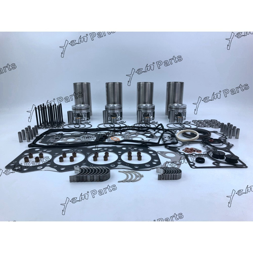 YEM Engine Parts New Rebuild Kit For Isuzu 4JJ1-XYSS For Case CX130BLC CX130C CX135C CX160C CX180C For Isuzu