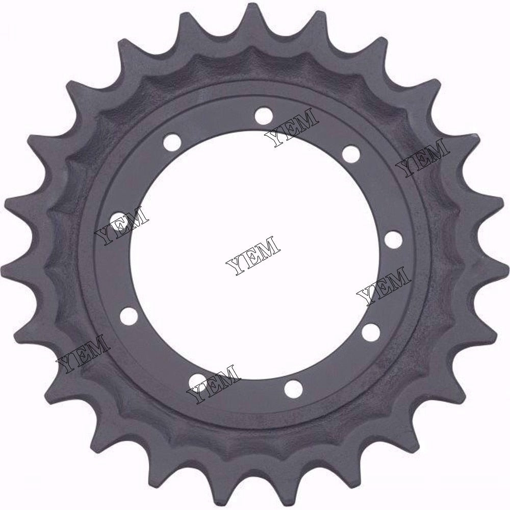 YEM Engine Parts 1X Sprocket For Kubota KX61-2 Mini Excavator For Kubota