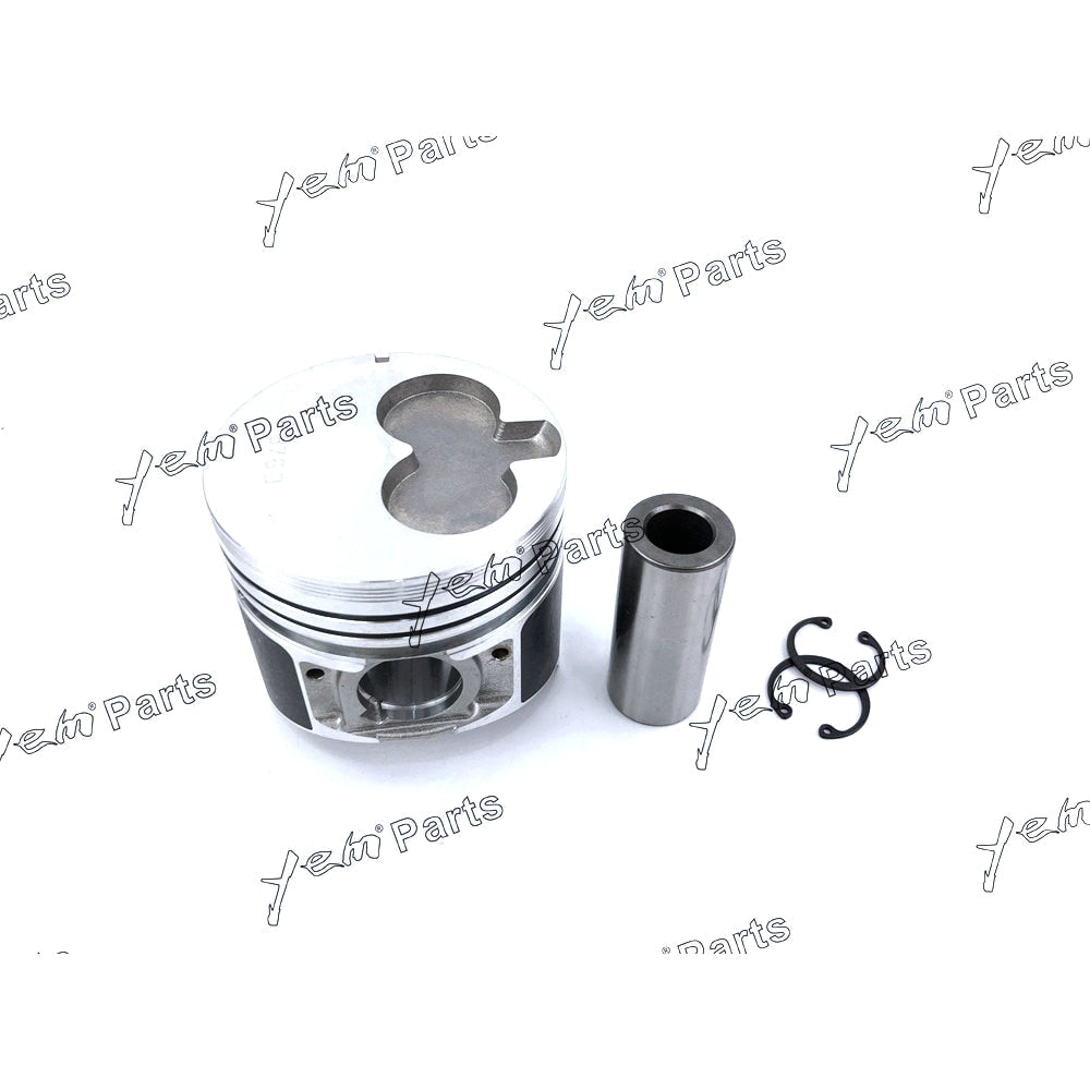 YEM Engine Parts Piston + Ring Kit Set Oversize 85mm (+0.50mm) For Isuzu 4LE1 x4 PCS (8-97187-582-0) Engine Parts For Isuzu