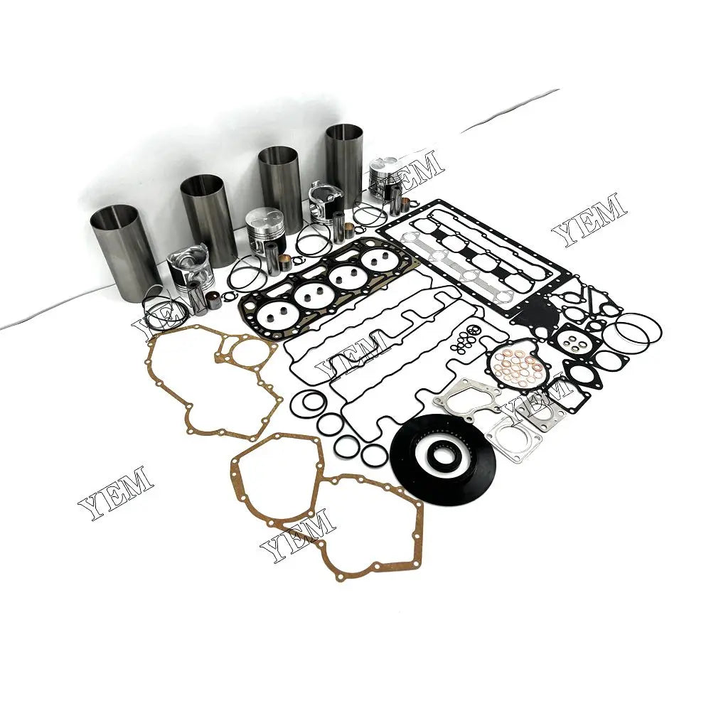 competitive price Engine Liner Kit With Full Gasket Set For Shibaura N844L-T excavator engine part YEMPARTS