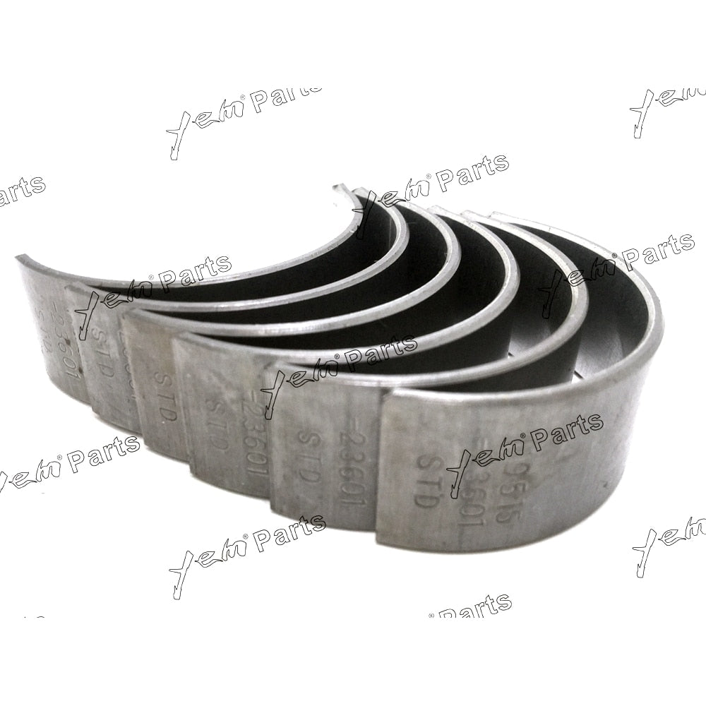 YEM Engine Parts 3 Pairs STD Connecting Rod Bearing For Yanmar 3TNE70 3TNV70 For Yanmar