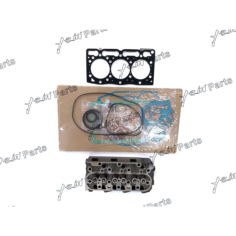 YEM Engine Parts Cylinder Head Assy & Full Gasket For Kubota D1105 RTV1100 RTV1100CW9 RTV1100RW9 For Kubota